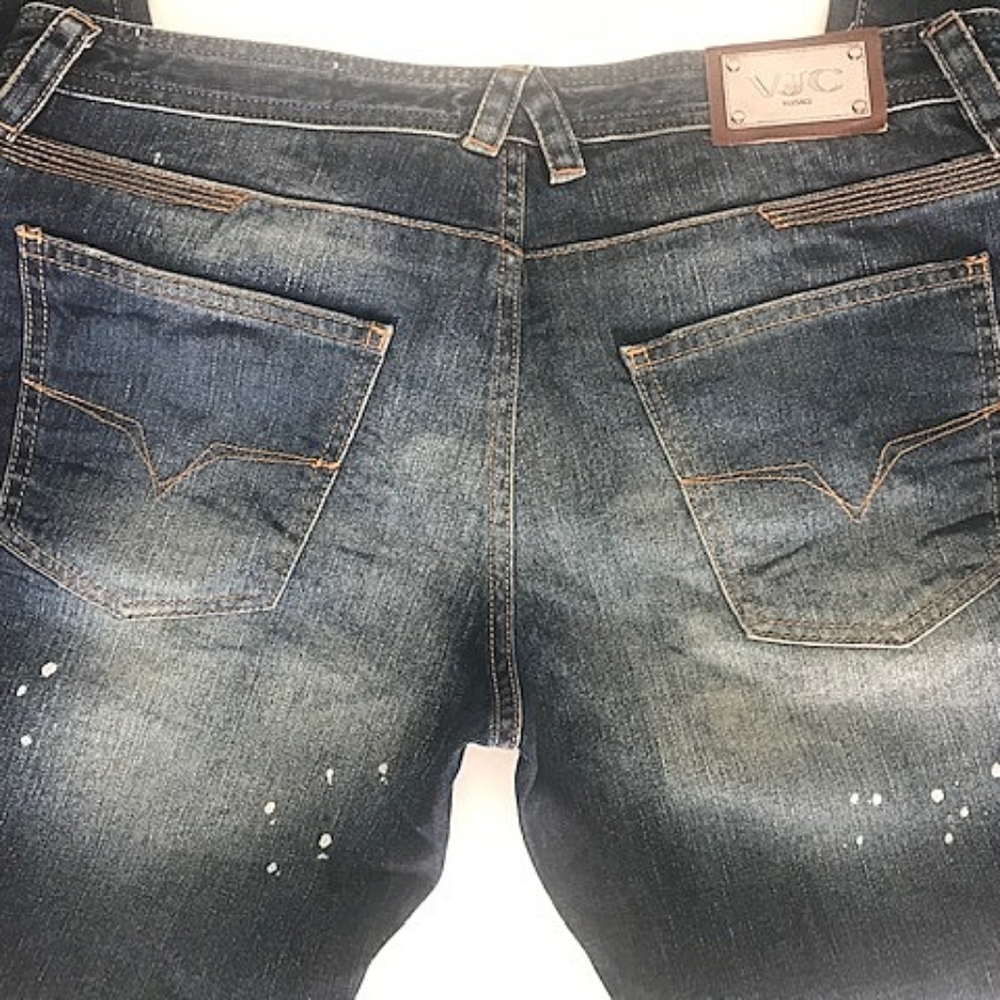 VJC VERSACE JEANS Slim Fit Jeans (Bondage on tag)